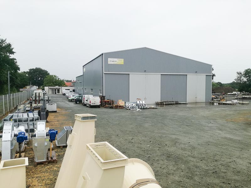 MEM industrie transfert et process industriel de produit en vrac